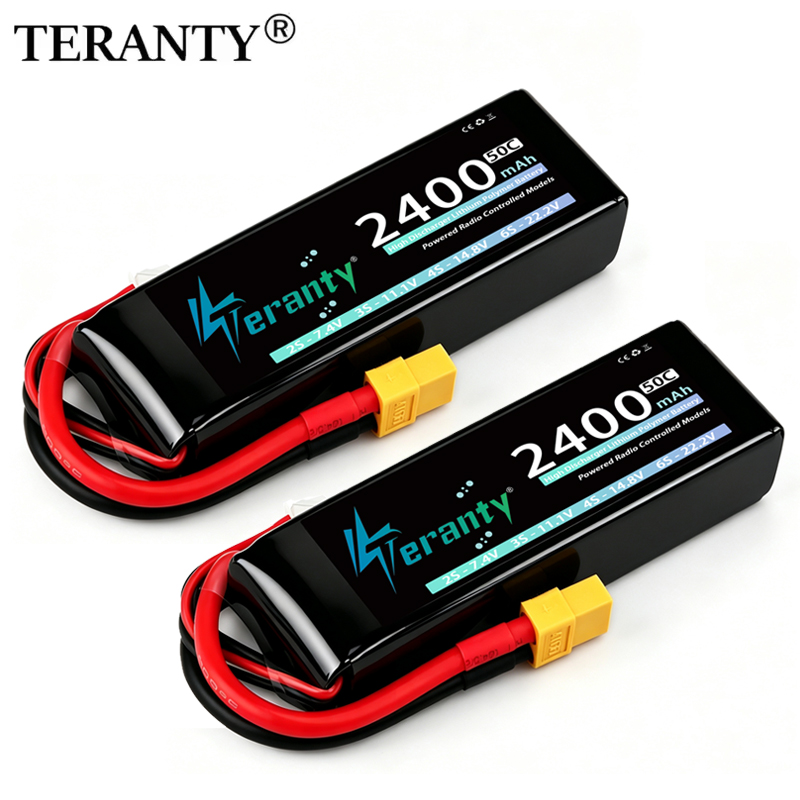 Rc Hobby Model - TERANTY 3S 2200/2400/2600mAh Lipo Batterij 11.1V