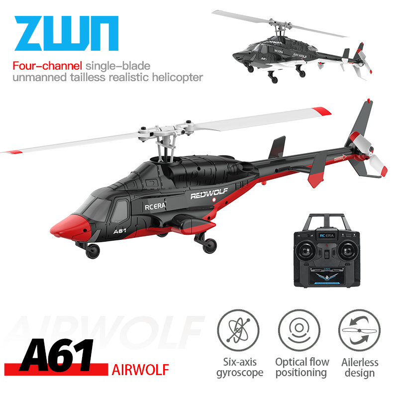 Rc Hobby Helicopter - A61 RC Helicopter 2.4G 6-Aixs Gyroscoop