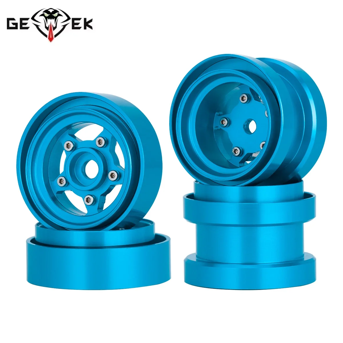Wheel Rim Rc - Aluminium Voor Achter Beadlock Velg Hub