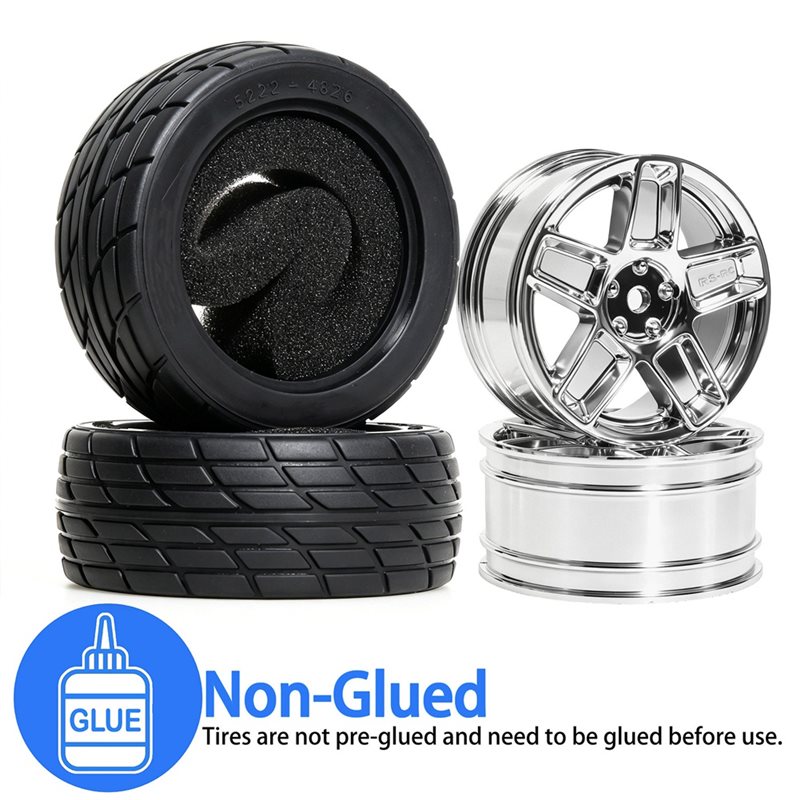 Wheel Rim Rc - ABXE-1/10 RC auto on-road platte racebanden,