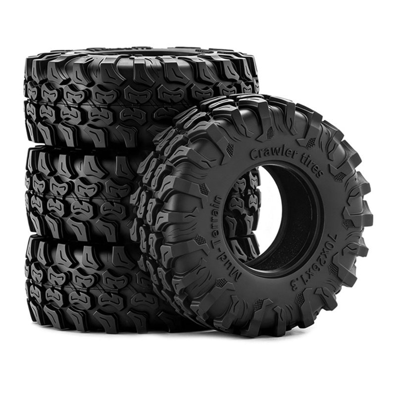 Wheel Rim Rc - WOWFU-4PCS RC Crawler Banden 1.3 Inch