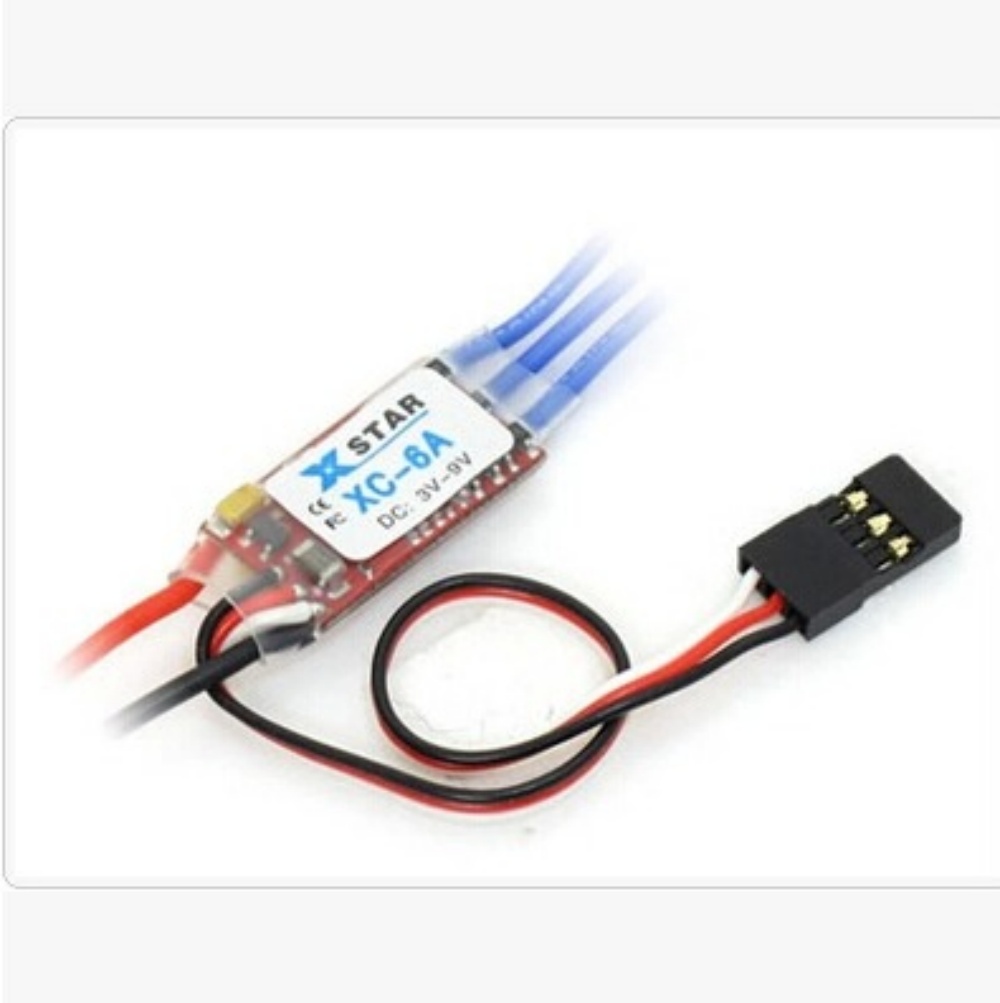 Rc Hobby Vehicles - FATJAY XC-6A Borstelloze ESC 6A 1-2S