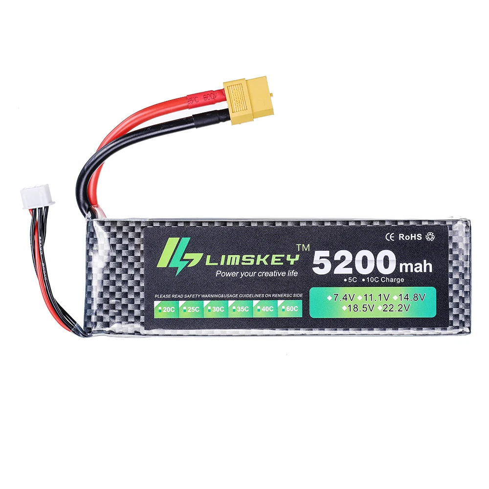 Limskey Power batterij 7.4V 52 - Rc Hobby Helicopter recensie en prijs