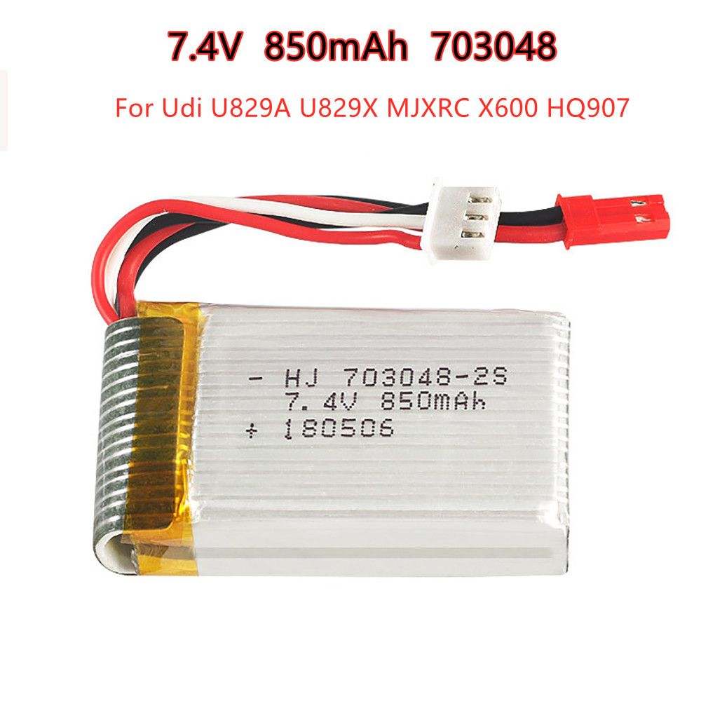 1-5Pcs 2S 7.4V 850Mah 703048 L - Rc Hobby Helicopter recensie en prijs