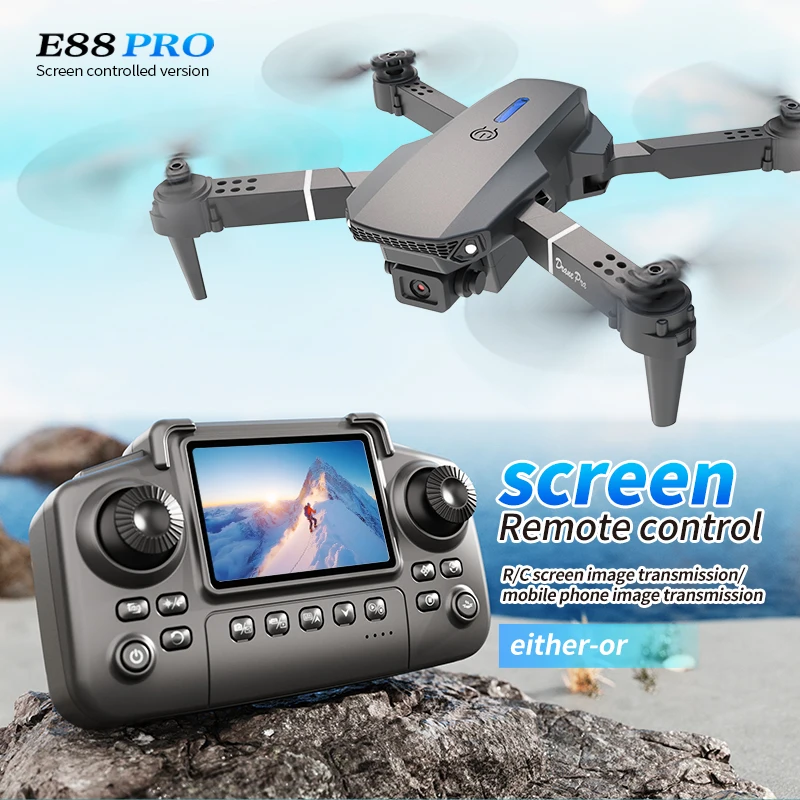 Professionele E88 PRO Drone me - Rc Hobby Helicopter recensie en prijs