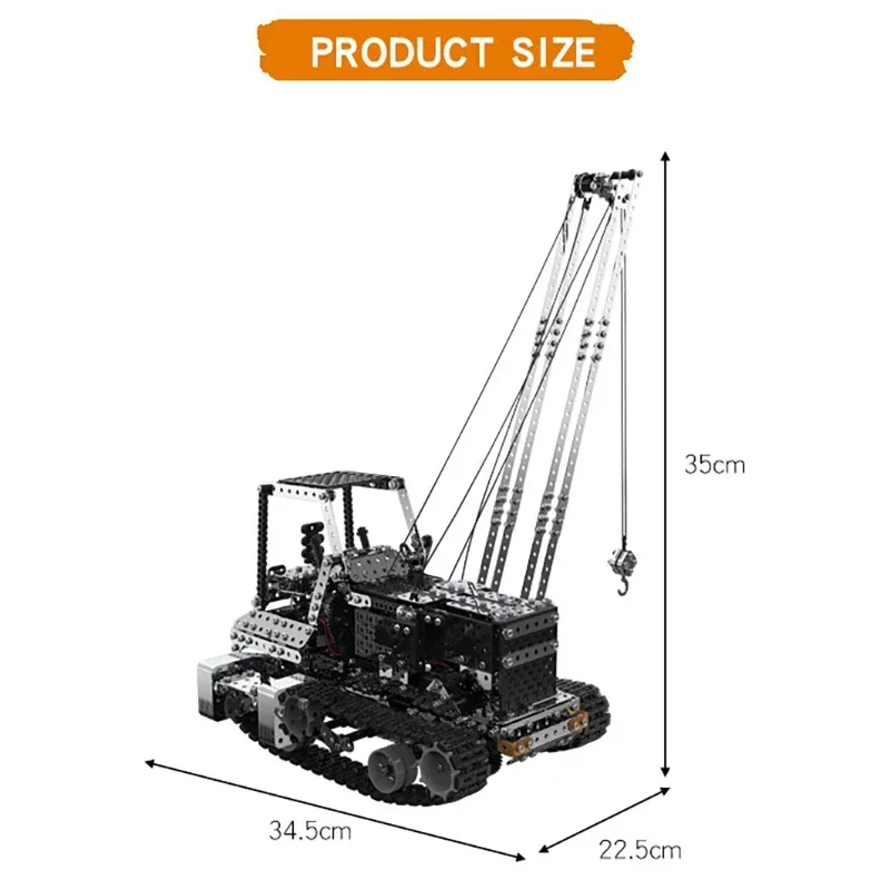 DIY Metal RC Kraan Elektrische - Rc Hobby Car recensie en prijs