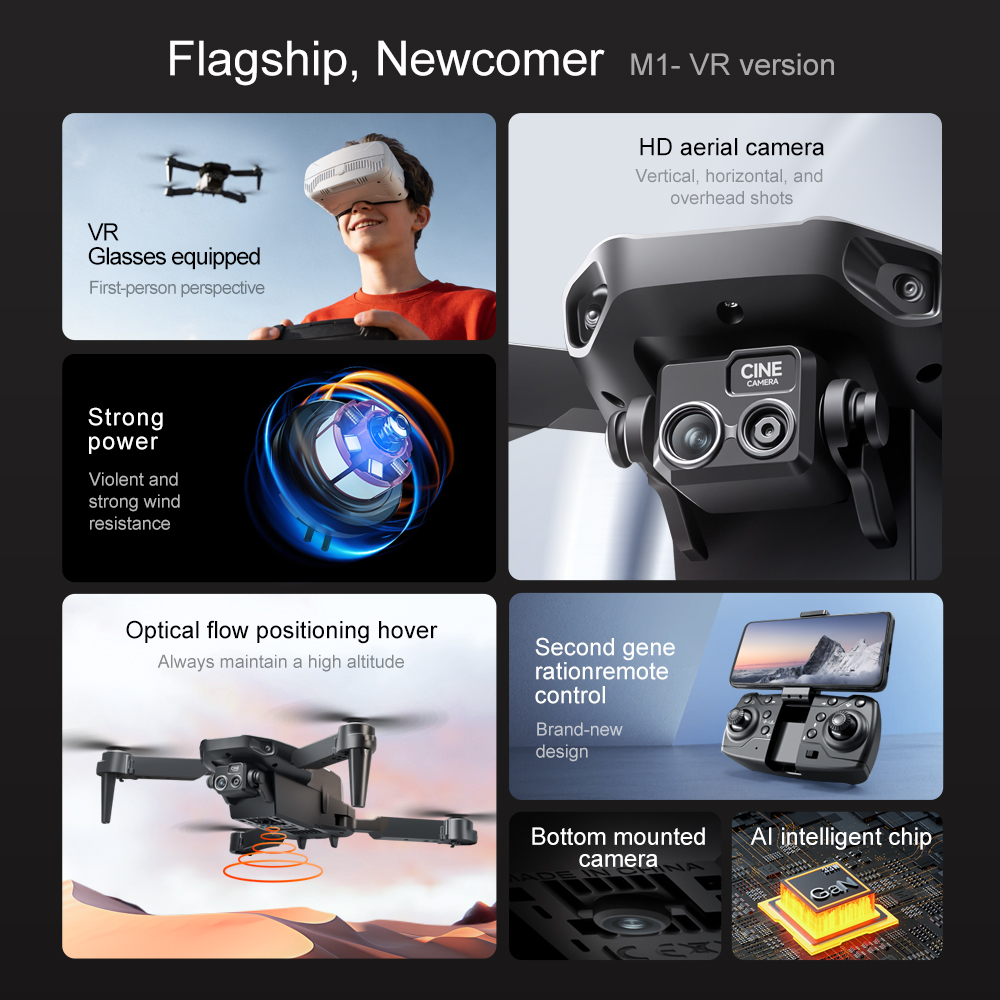 Originele M1/M1VR Opvouwbare G - Rc Hobby China recensie en prijs