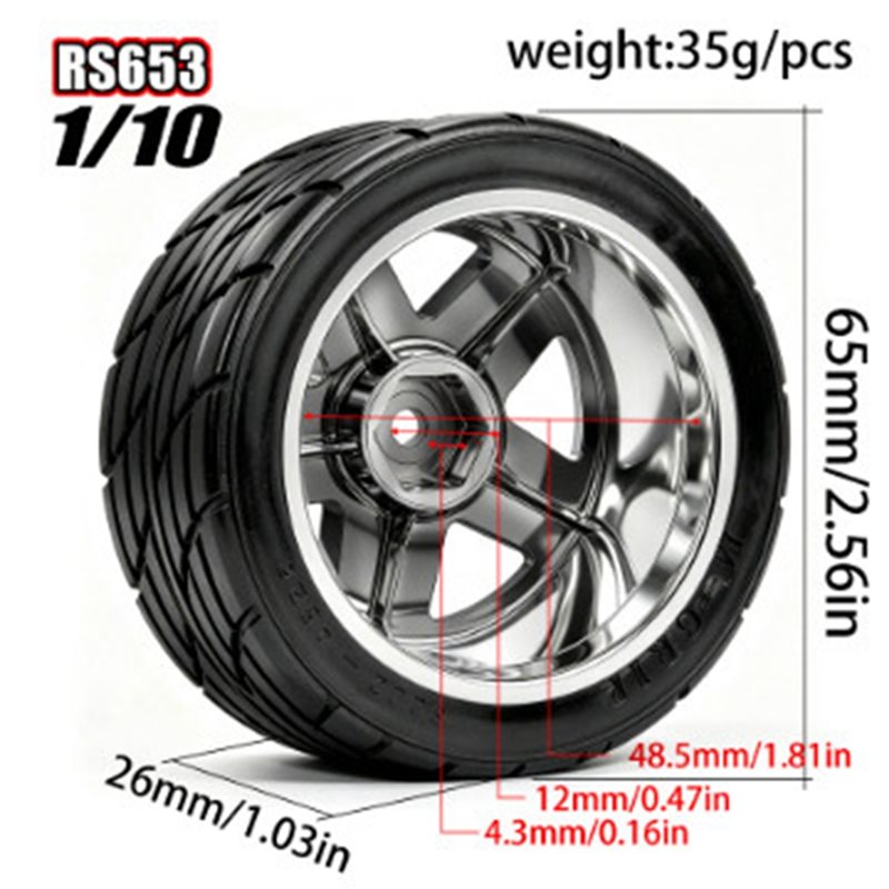 ABXE-1/10 RC auto on-road plat - Wheel Rim Rc recensie en prijs