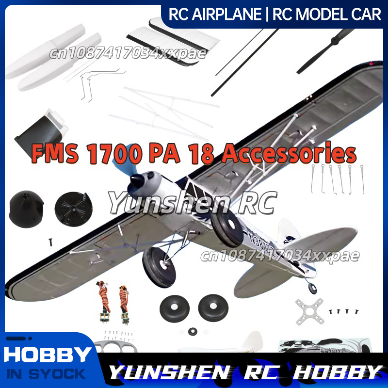 FMS RC Vliegtuig Decals Voor 1 - Rc Hobby Vehicles recensie en prijs