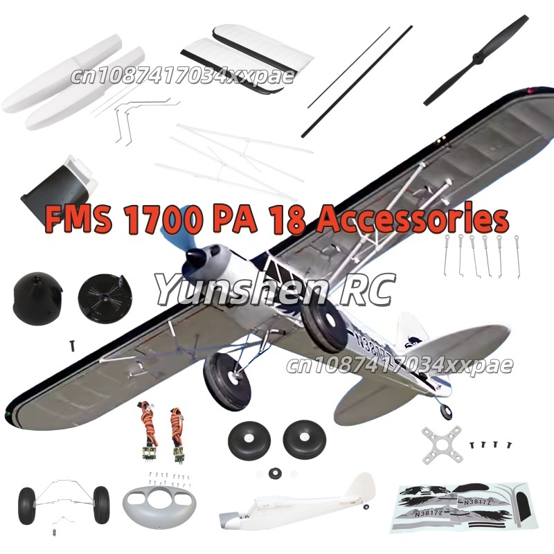 FMS RC Vliegtuig Decals Voor 1 - Rc Hobby Vehicles recensie en prijs