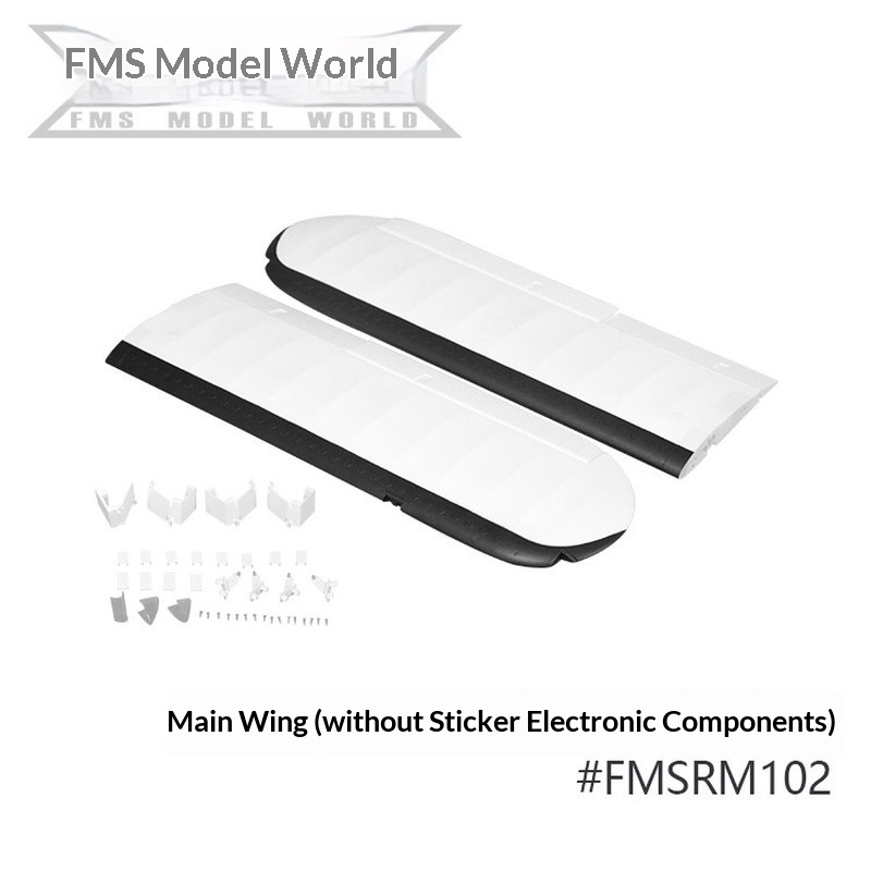 FMS RC Vliegtuig Decals Voor 1 - Rc Hobby Vehicles recensie en prijs