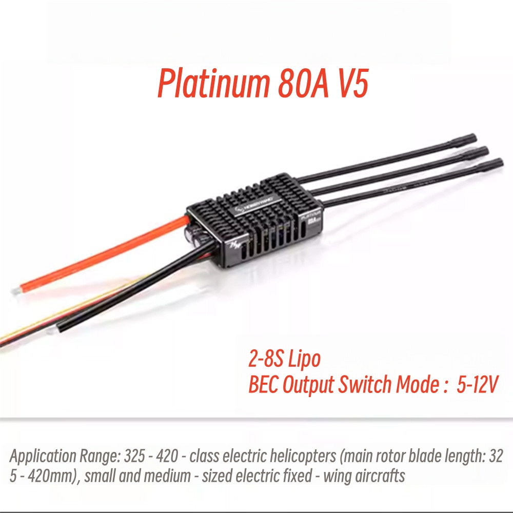 FATJAY Hobbywing Platinum 80A  - Rc Hobby Model recensie en prijs