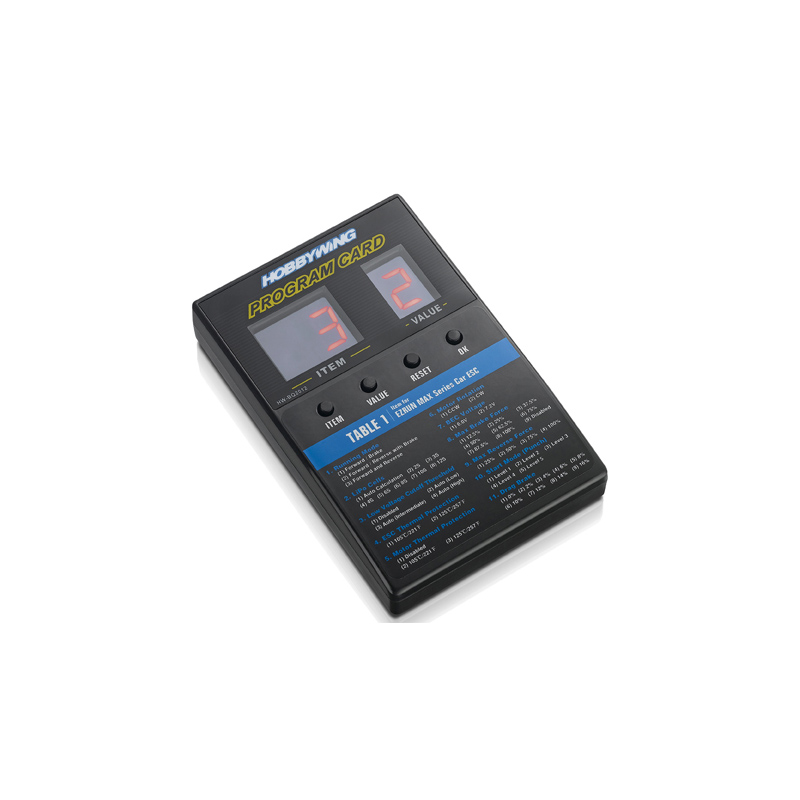 Hobbywing Led Digitale Program - Rc Hobby Model recensie en prijs