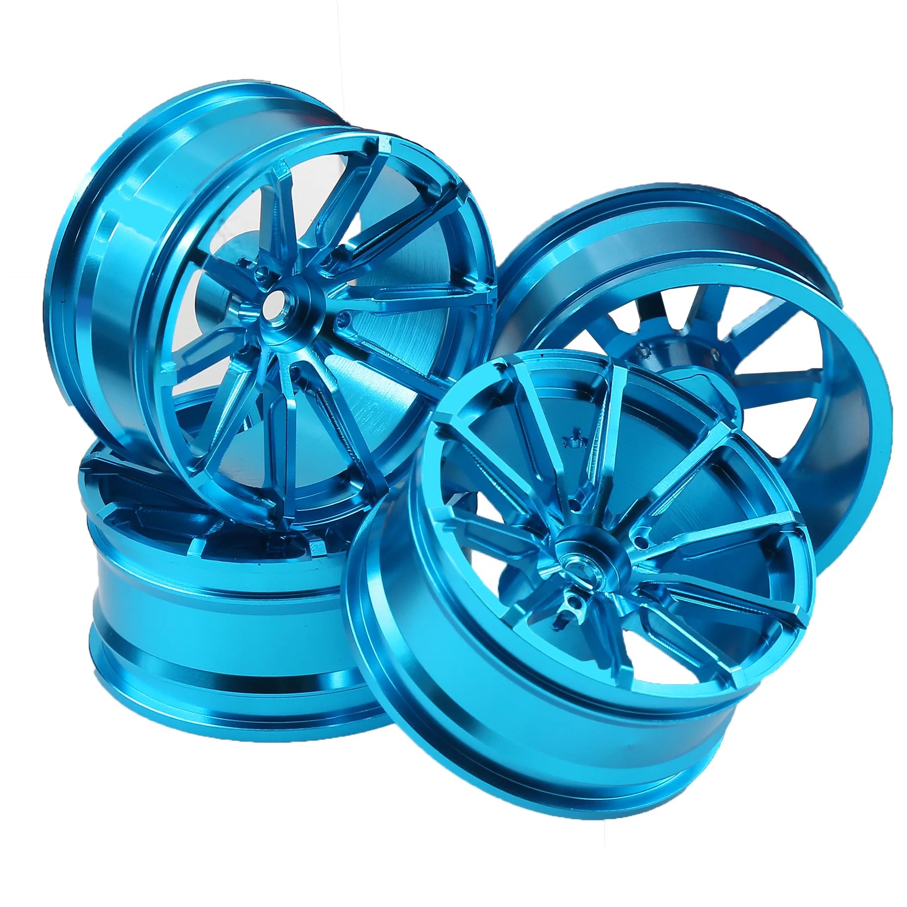 4PCS CNC Aluminium Velgen voor - Wheel Rim Rc recensie en prijs