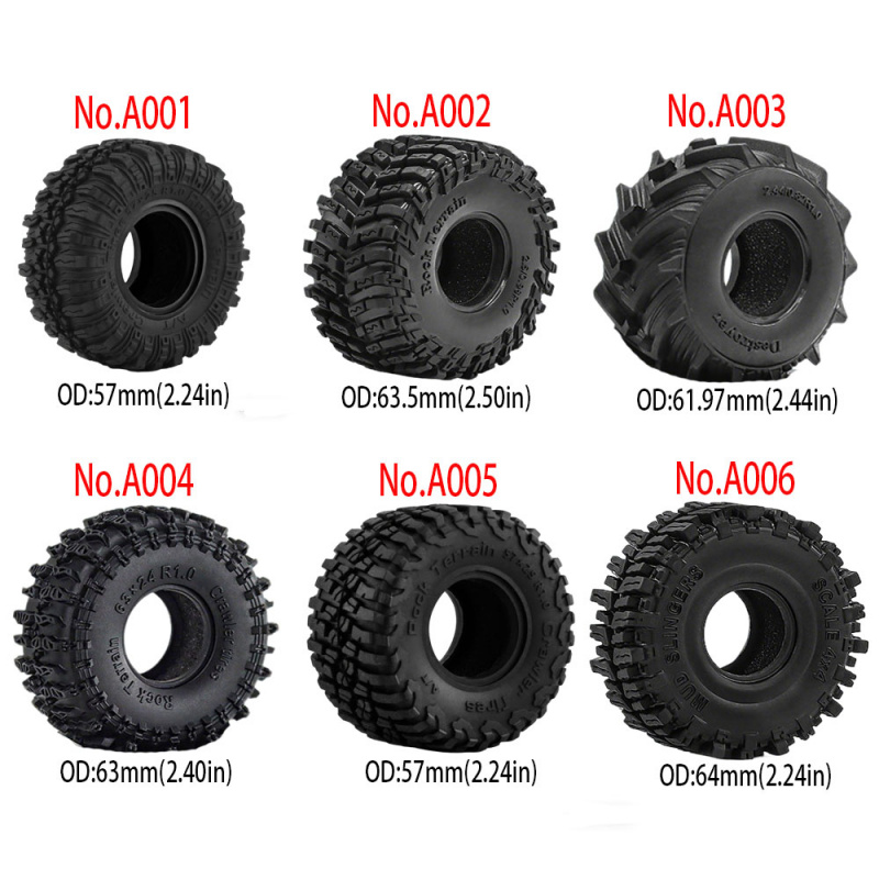 4 stuks 1.0 inch 57-67mm RC Cr - Wheel Rim Rc recensie en prijs