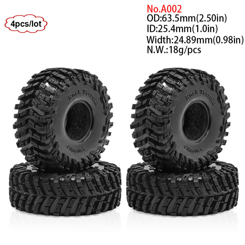 4 stuks 1.0 inch 57-67mm RC Cr - Wheel Rim Rc recensie en prijs