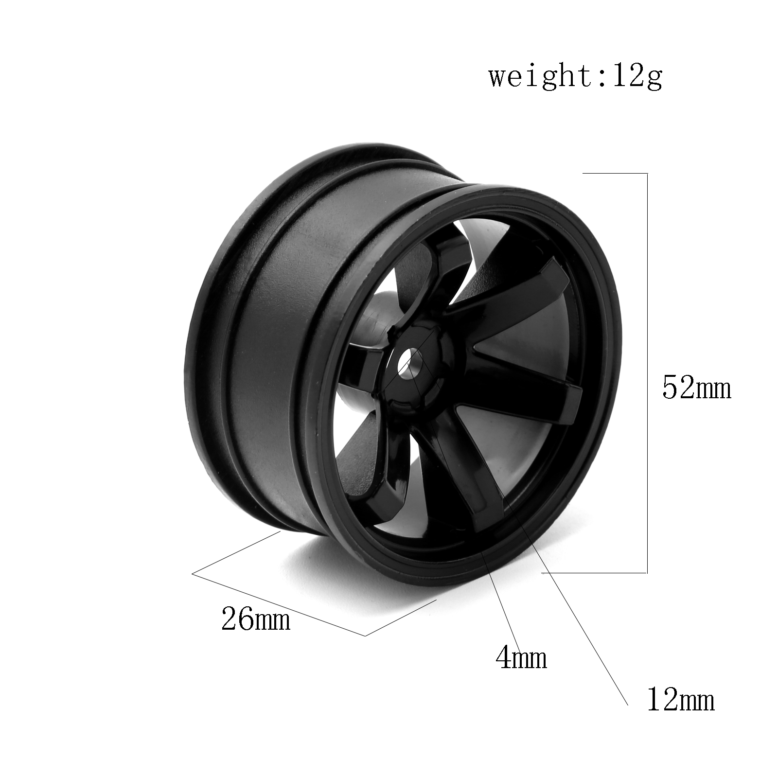 4 Stuks Plastic Wielnaaf Rc Ra - Rc Hobby Car recensie en prijs