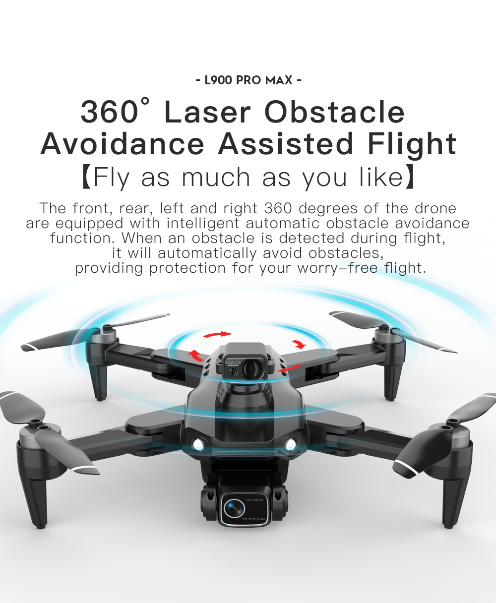 LYZRC L900 PRO MAX Laser obsta - Rc Hobby China recensie en prijs