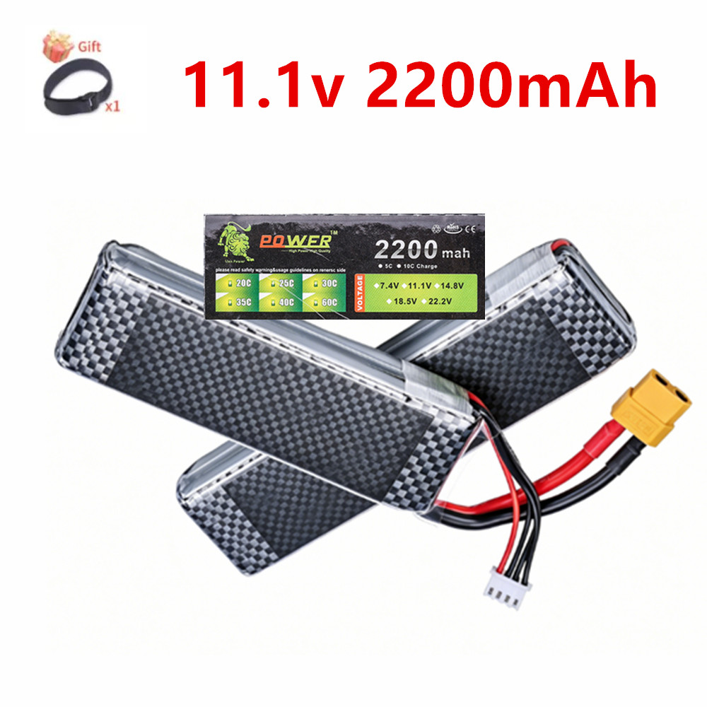 3S 11.1V 2200mAh 35C Lipo-batt - Rc Hobby Helicopter recensie en prijs