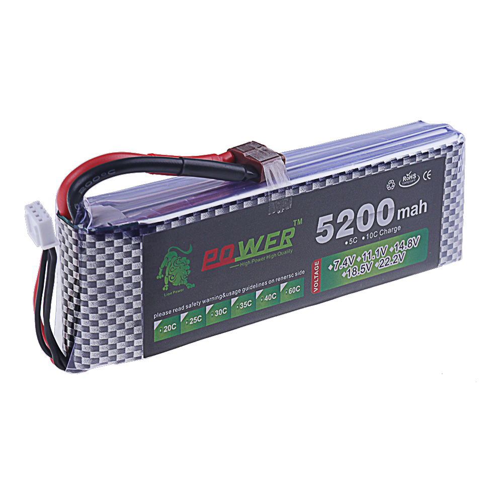 3S Lipo Batterij 11.1V 5200mah - Rc Hobby Helicopter recensie en prijs